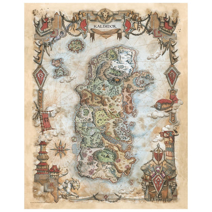 Set de lithographies World of Warcraft