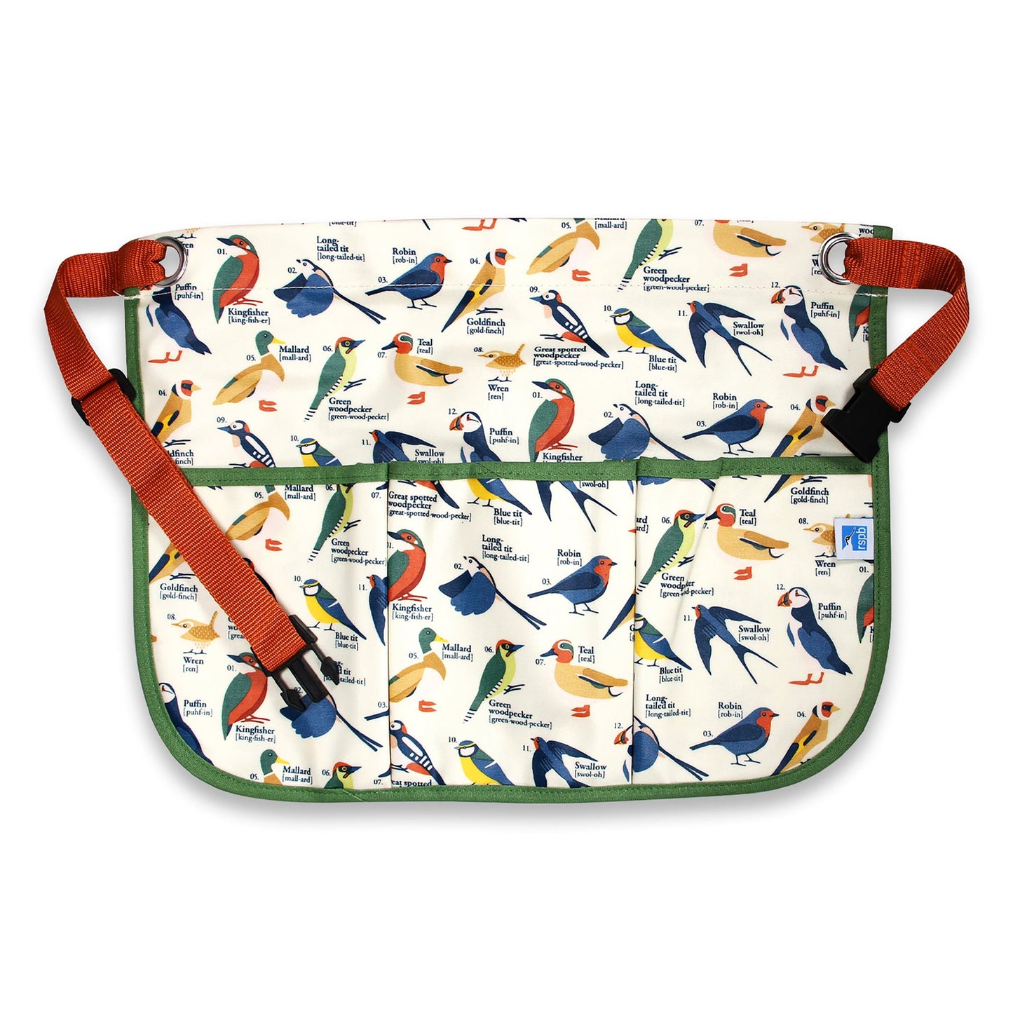 Tablier RSPB - oiseaux du jardin