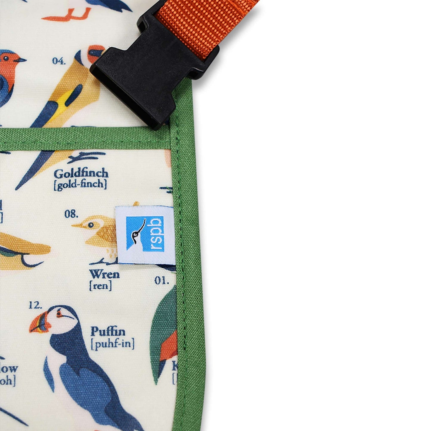 Tablier RSPB - oiseaux du jardin