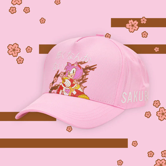 Casquette Sonic le Hérisson - Amy Rose "Sakura"