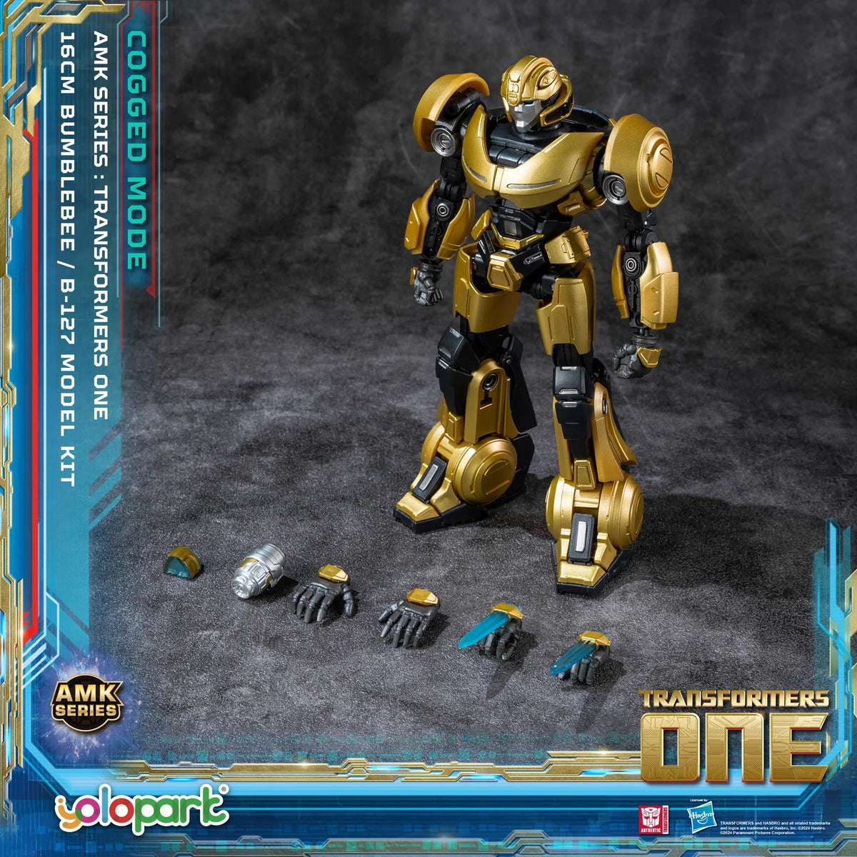 transformers one amk series cogged mode b 127 model kit