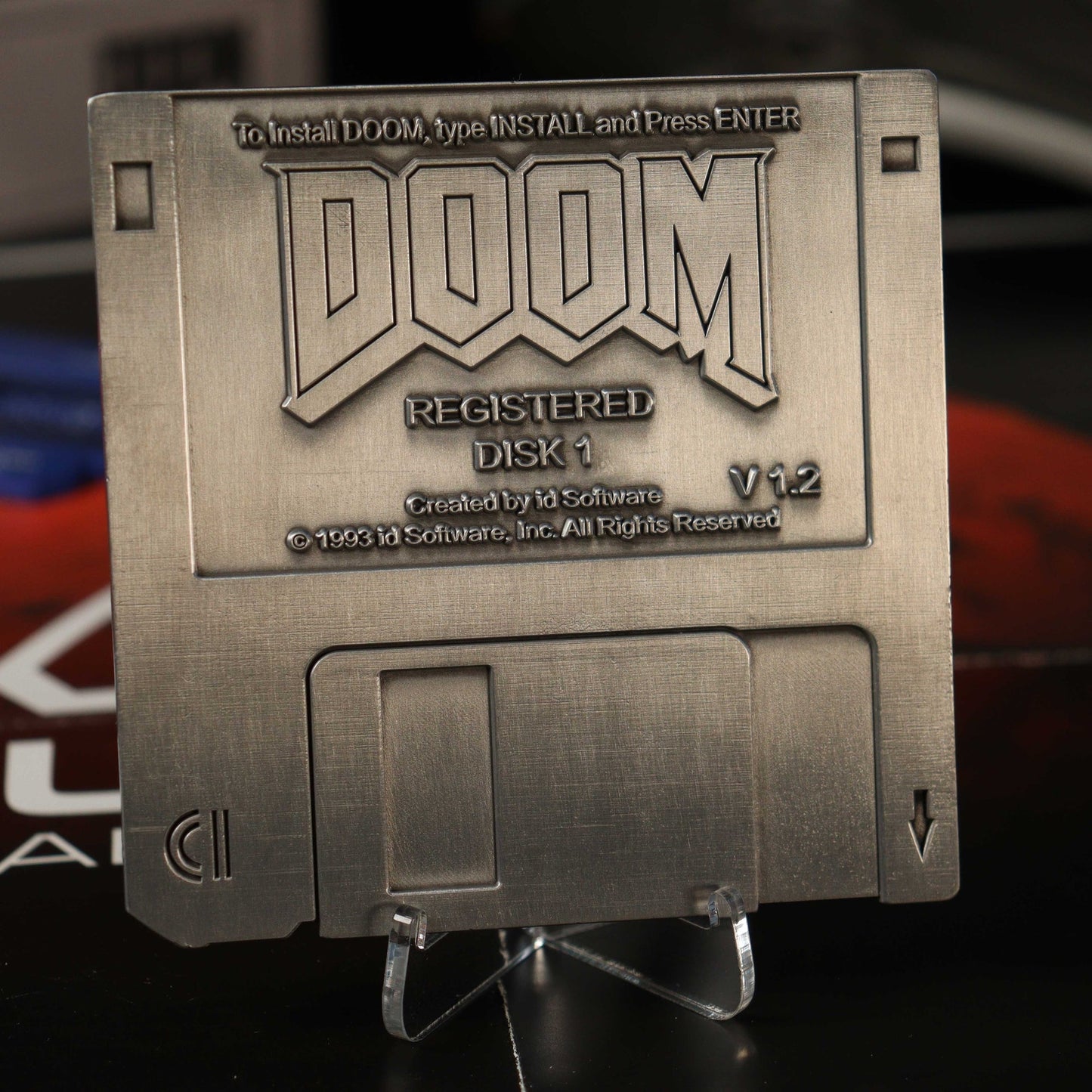 Réplique collector DOOM - Floppy Disk