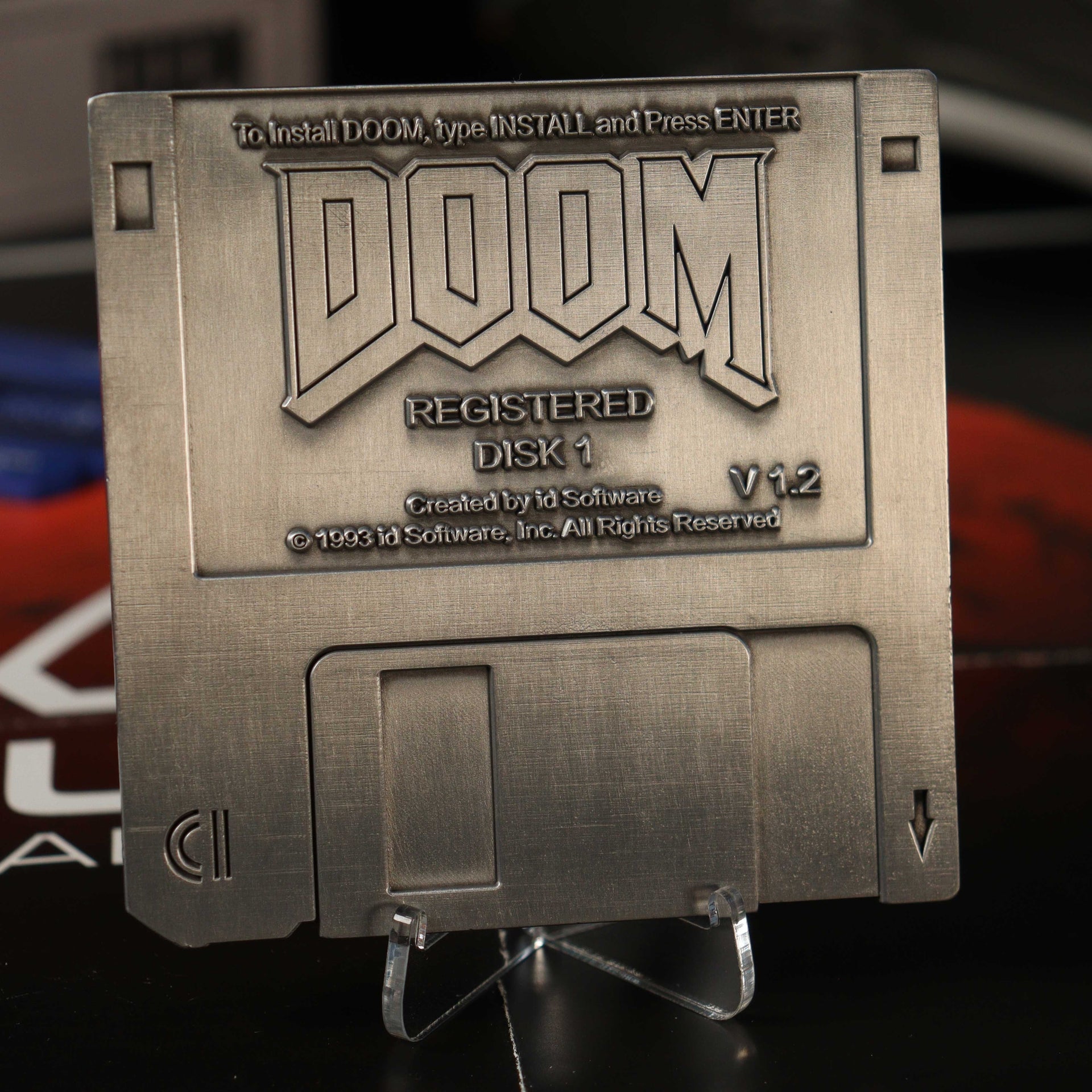 Réplique collector DOOM - Floppy Disk