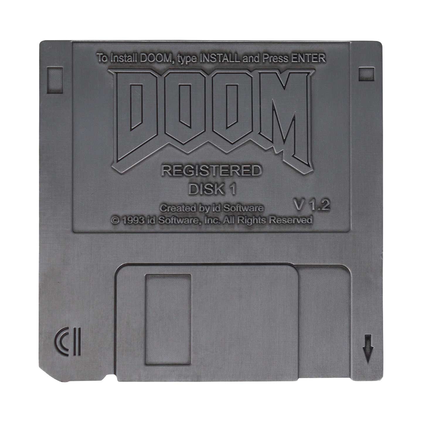 Réplique collector DOOM - Floppy Disk
