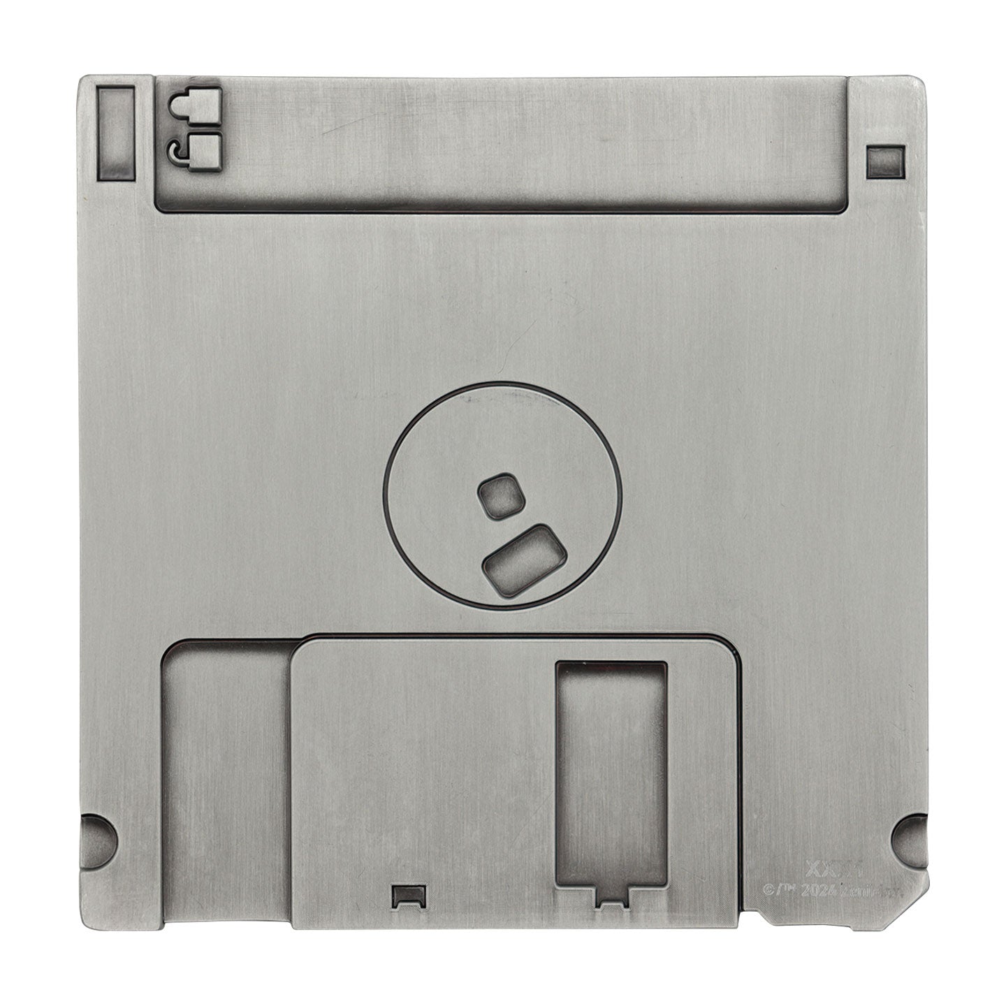 Réplique collector DOOM - II Floppy Disk Antique Silver Edition