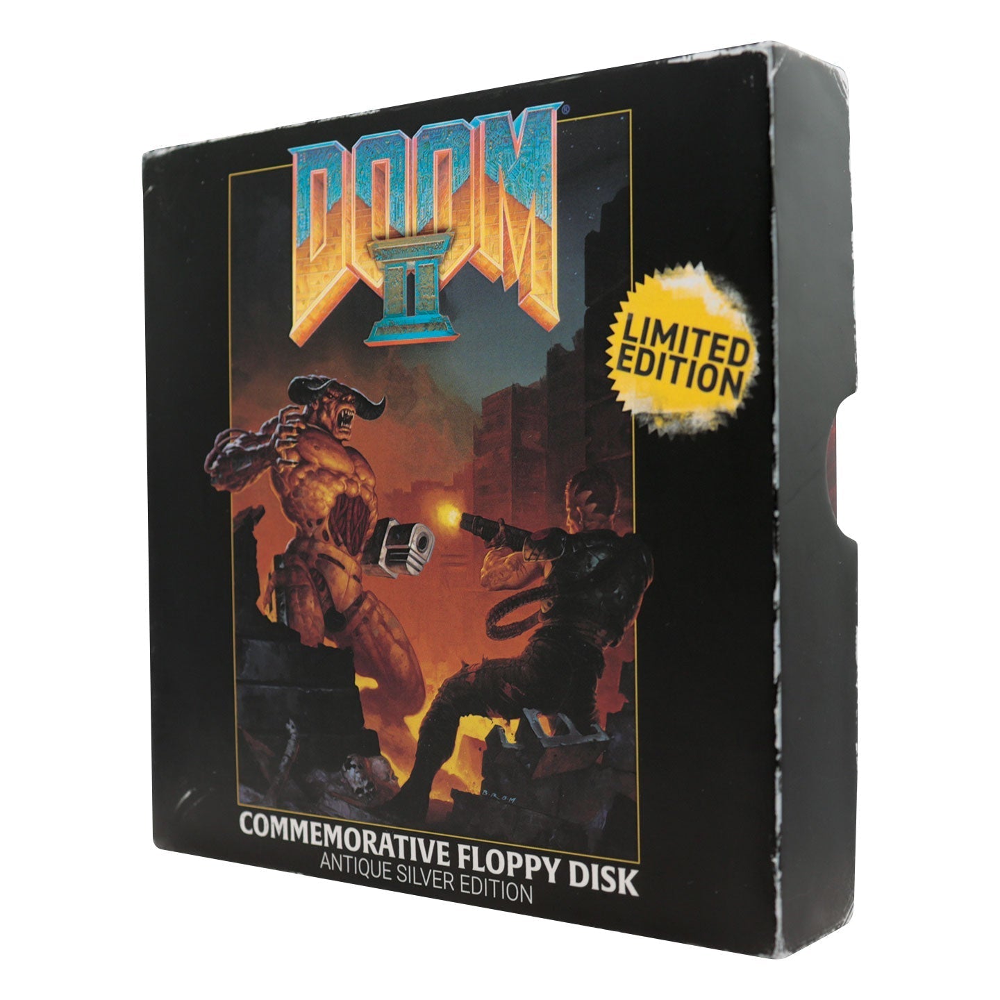Réplique collector DOOM - II Floppy Disk Antique Silver Edition