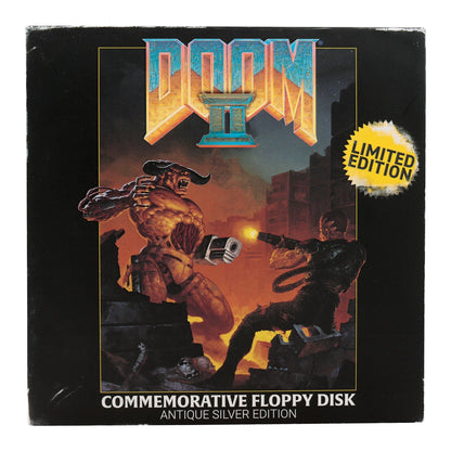 Réplique collector DOOM - II Floppy Disk Antique Silver Edition
