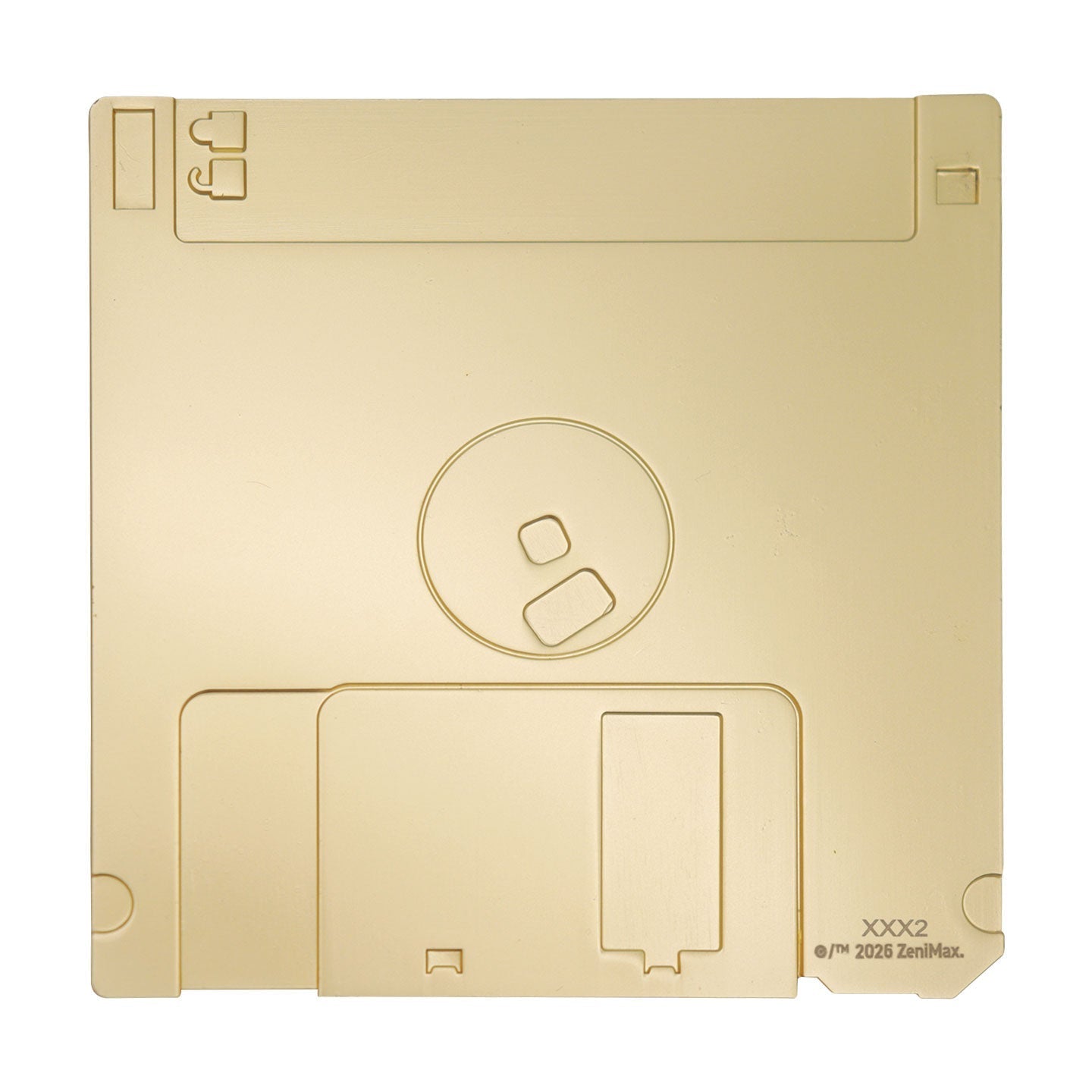 Réplique collector DOOM - Floppy Disk Imitation Gold