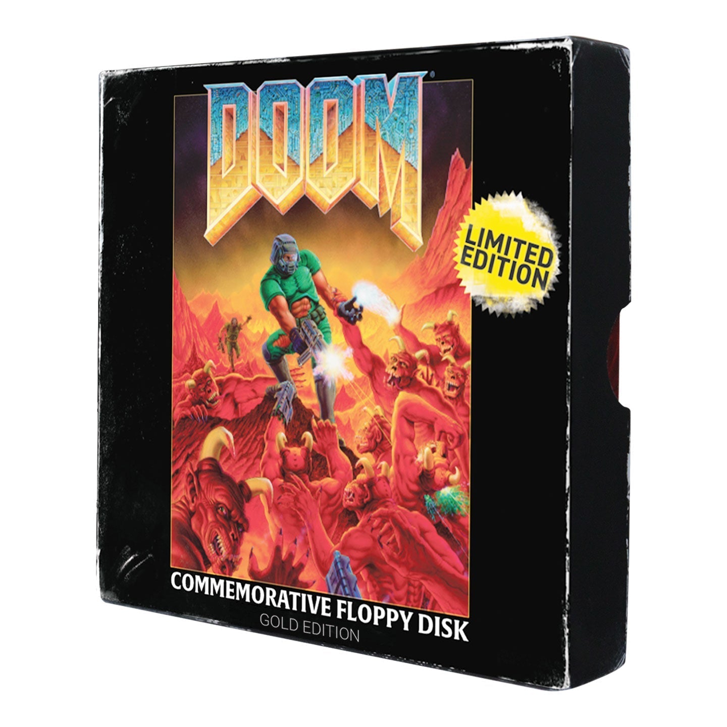 Réplique collector DOOM - Floppy Disk Imitation Gold
