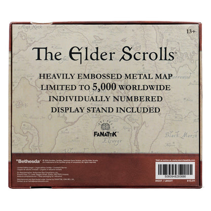 The Elder Scrolls – Limited Edition Metal Map of Tamriel