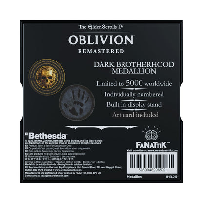 Médaillon collector The Elder Scrolls - IV: Oblivion Dark BrotherhoodMMédaillon collector The Elder Scrolls - IV: Oblivion Dark BrotherhoodéMédaillon collector The Elder Scrolls - IV: Oblivion Dark BrotherhooddMédaillon collector The Elder Scrolls - IV: Oblivion Dark BrotherhoodaMédaillon collector The Elder Scrolls - IV: Oblivion Dark BrotherhoodiMédaillon collector The Elder Scrolls - IV: Oblivion Dark BrotherhoodlMédaillon collector The Elder Scrolls - IV: Oblivion Dark BrotherhoodlMédaillon collector Th