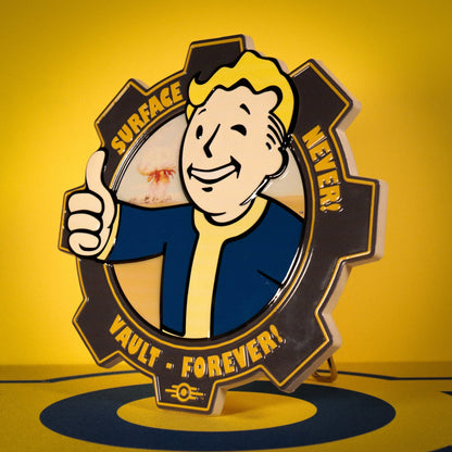 Plaque résine Fallout - Vault Boy