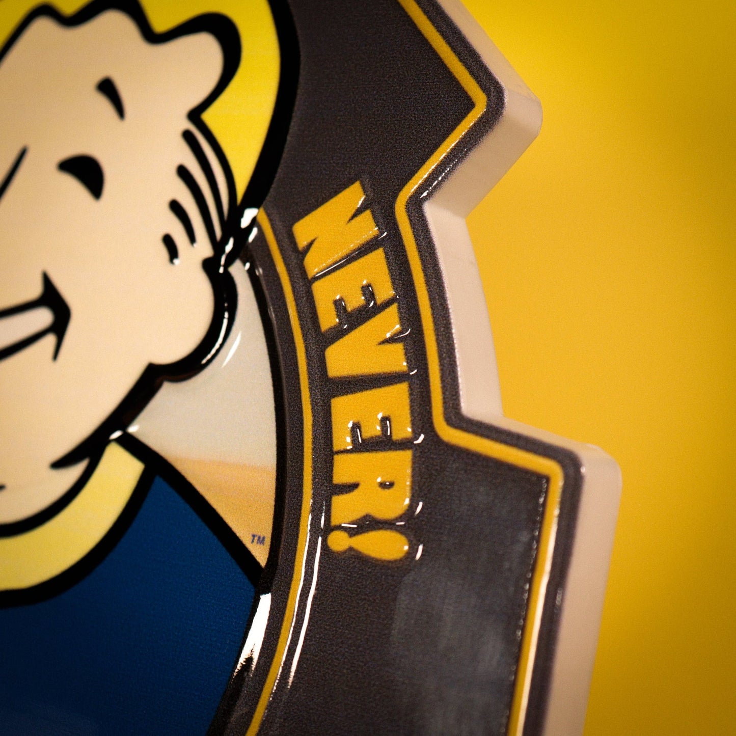Plaque résine Fallout - Vault Boy