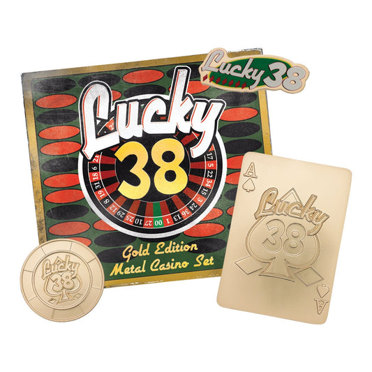 Objet collector Fallout New Vegas - Lucky 38 Imitation Gold Casino Set