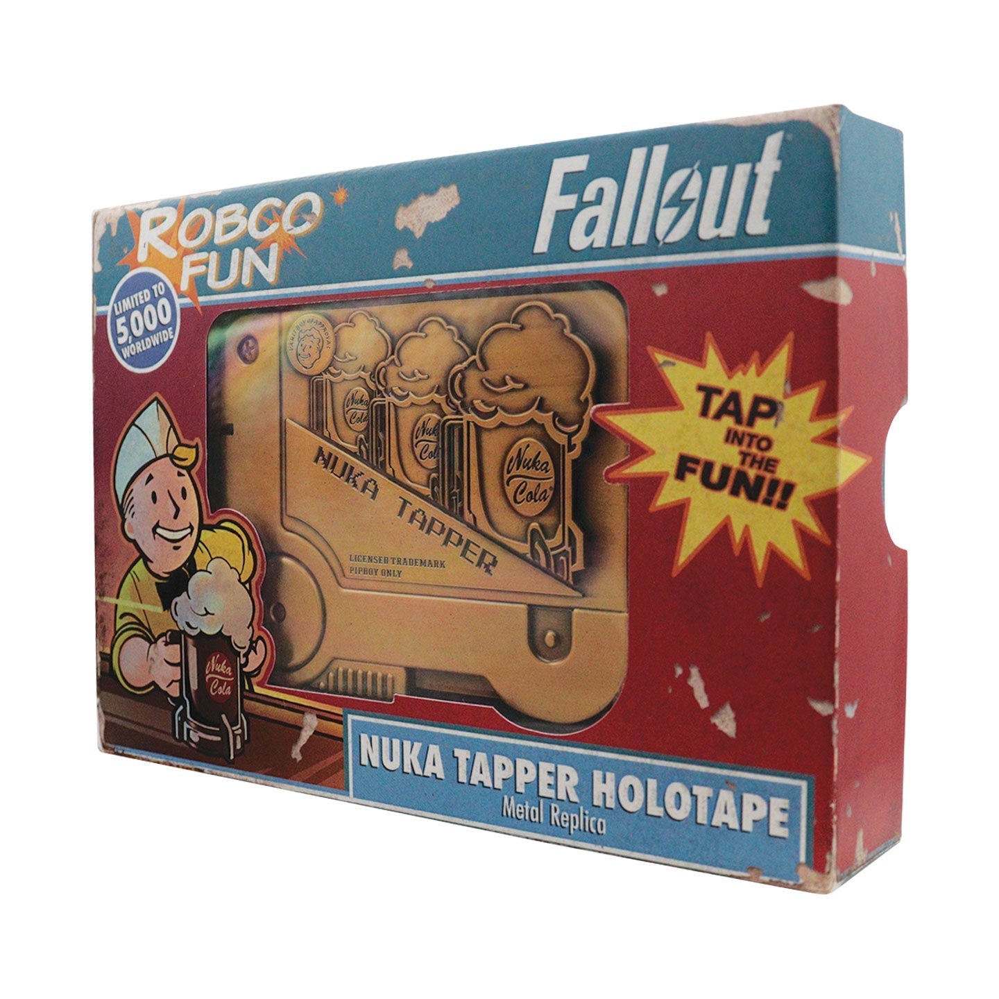 Réplique collector Fallout - Nuka Tapper Holotape