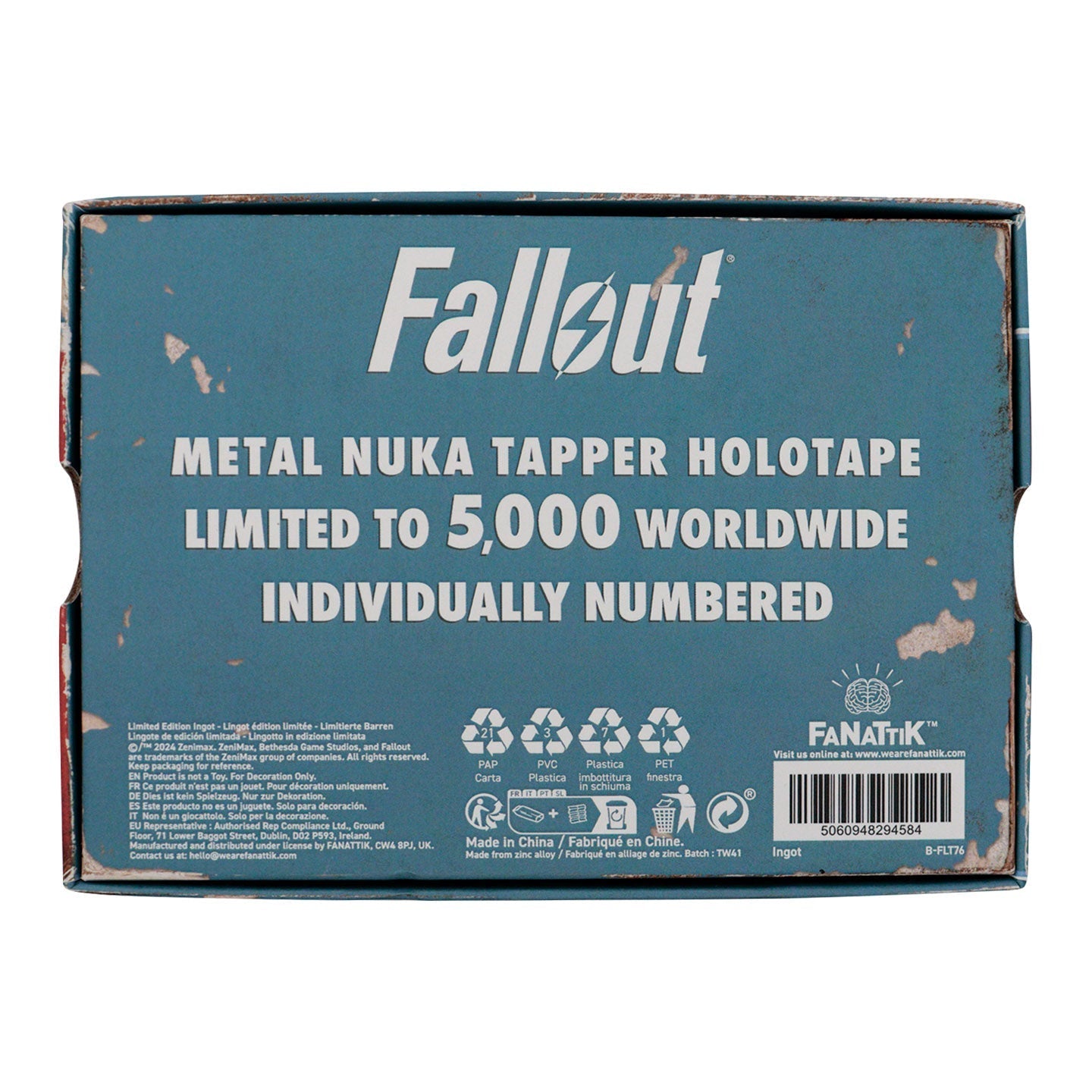 Réplique collector Fallout - Nuka Tapper Holotape