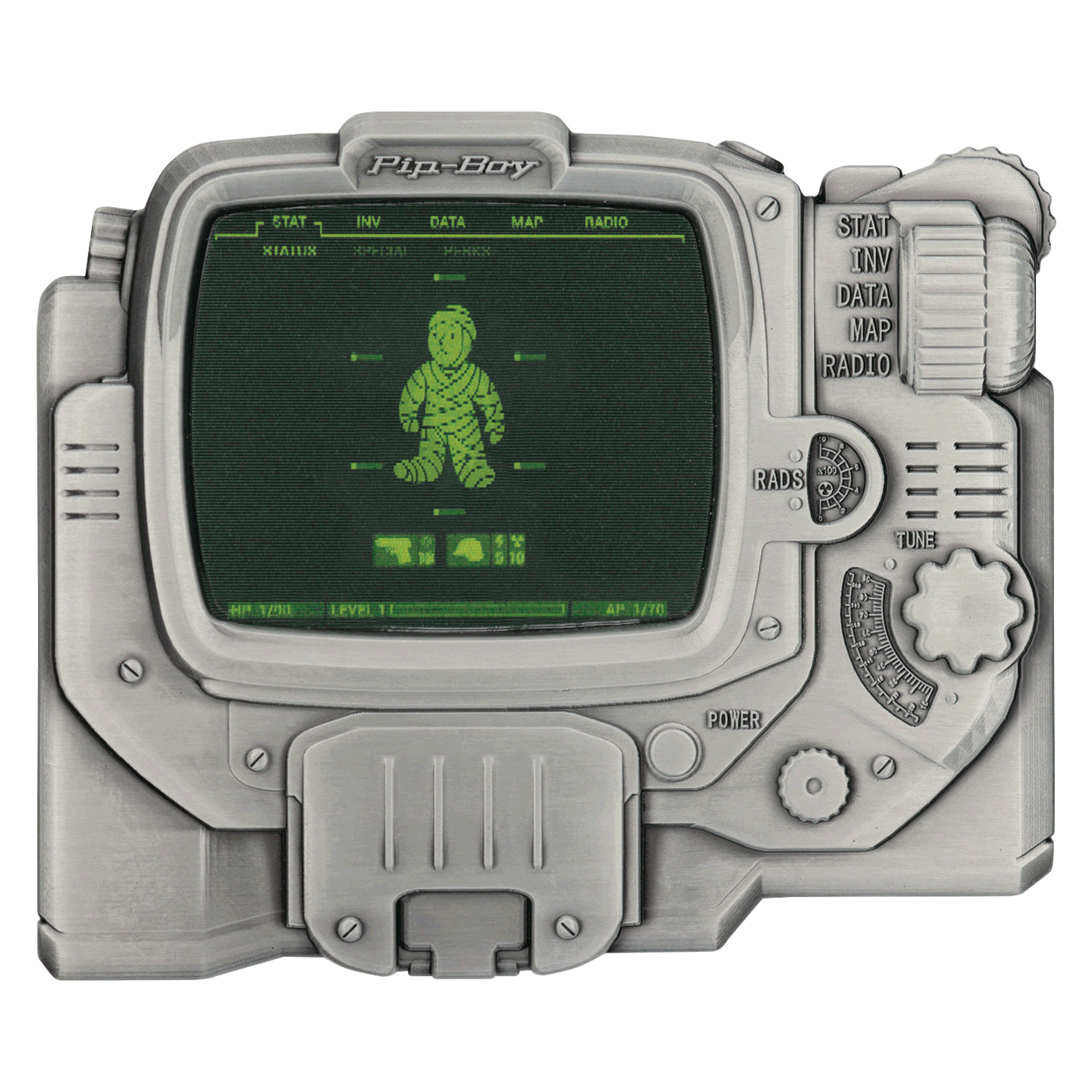 Objet collector Fallout - Pip-Boy Lenticular Ingot - Health Variant