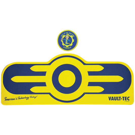 Desk pad & set de sous-verres Fallout - Vault-Tec XL