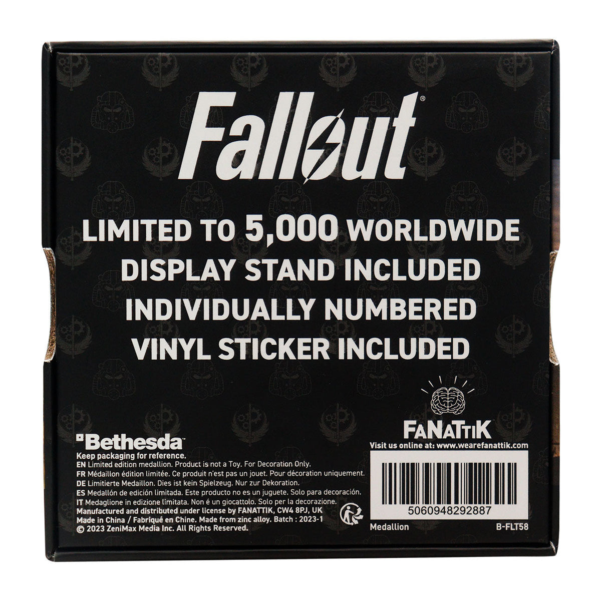 Objet collector Fallout - Brotherhood of Steel Medallion and Vinyl StickerSObjet collector Fallout - Brotherhood of Steel Medallion and Vinyl StickereObjet collector Fallout - Brotherhood of Steel Medallion and Vinyl StickertObjet collector Fallout - Brotherhood of Steel Medallion and Vinyl Sticker Objet collector Fallout - Brotherhood of Steel Medallion and Vinyl StickerdObjet collector Fallout - Brotherhood of Steel Medallion and Vinyl StickereObjet collector Fallout - Brotherhood of Steel Medallion and V