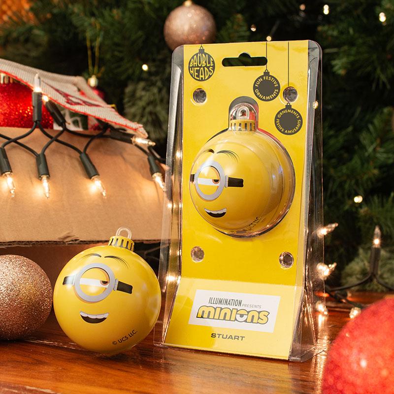 Boule de Noël Minions Stuart – Bauble Heads Numskull