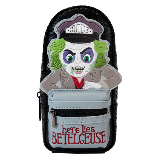 Beetlejuice Mini-Rucksack-Federmäppchen – Here Lies Beetlejuice 