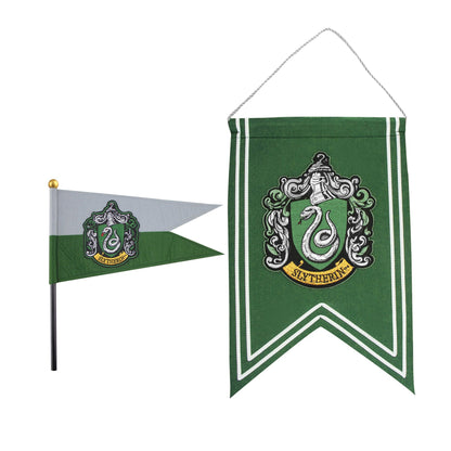 *Set Bannière et Drapeau Serpentard