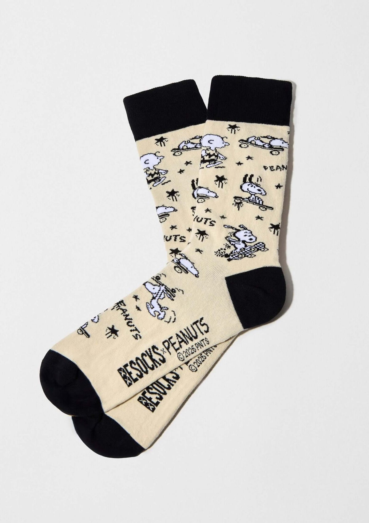 Chaussettes BeSnoopy Skate Beige – Besocks