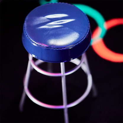 Quarter Arcade Barhocker (Blau)