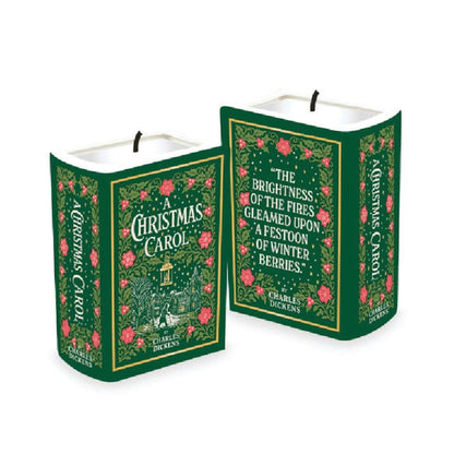 Bougie livre Un chant de Noël