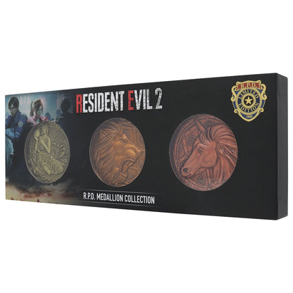 Objet collector Resident Evil - 2 - Set of 3 Medallions – US Variant