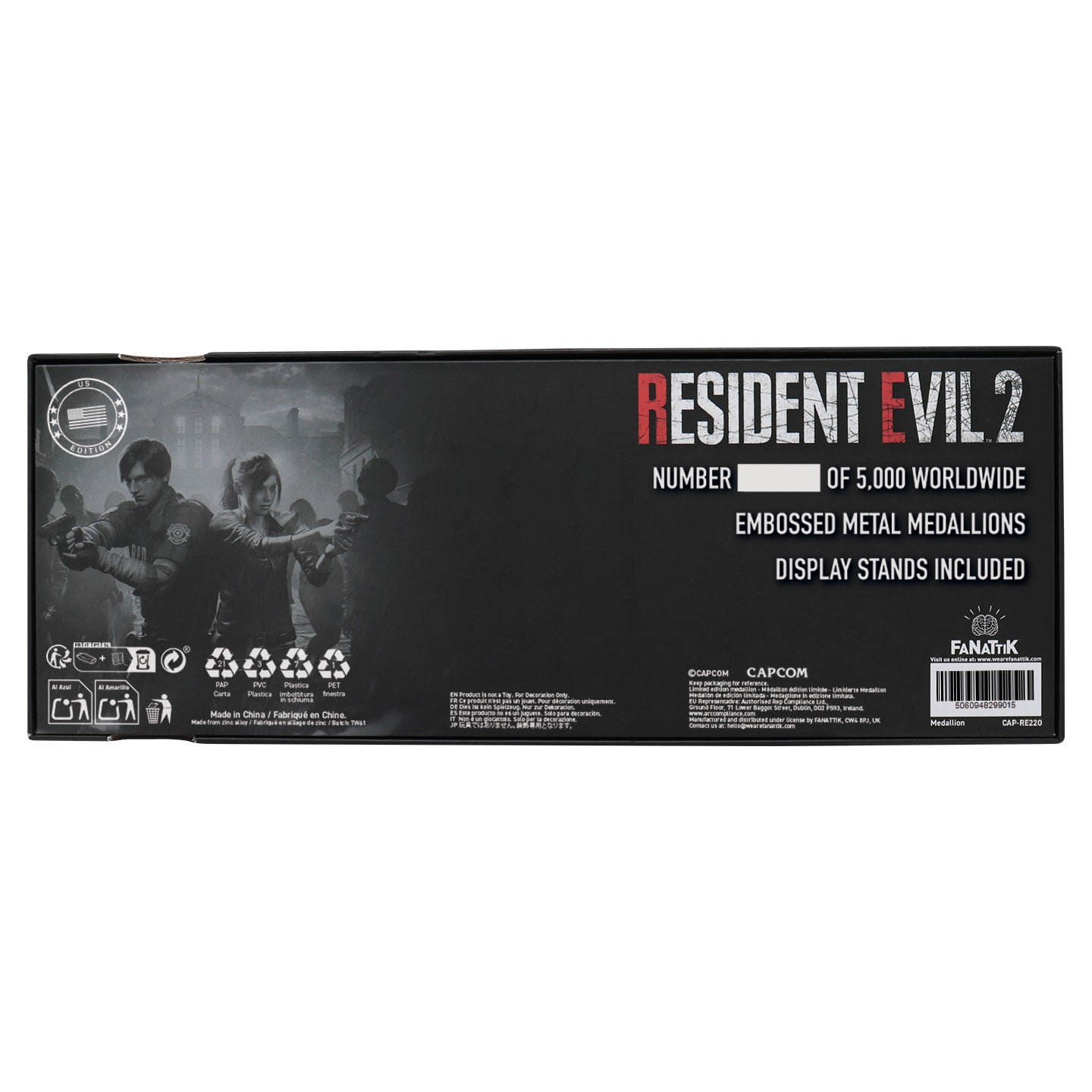 Objet collector Resident Evil - 2 - Set of 3 Medallions – US VariantSObjet collector Resident Evil - 2 - Set of 3 Medallions – US VarianteObjet collector Resident Evil - 2 - Set of 3 Medallions – US VarianttObjet collector Resident Evil - 2 - Set of 3 Medallions – US Variant Objet collector Resident Evil - 2 - Set of 3 Medallions – US VariantdObjet collector Resident Evil - 2 - Set of 3 Medallions – US VarianteObjet collector Resident Evil - 2 - Set of 3 Medallions – US Variant Objet collector Resident Evil