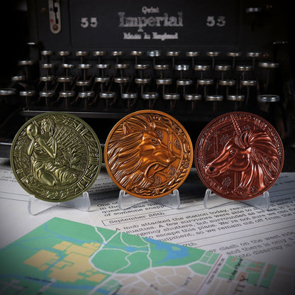 Objet collector Resident Evil - 2 - Set of 3 Medallions – US VariantSObjet collector Resident Evil - 2 - Set of 3 Medallions – US VarianteObjet collector Resident Evil - 2 - Set of 3 Medallions – US VarianttObjet collector Resident Evil - 2 - Set of 3 Medallions – US Variant Objet collector Resident Evil - 2 - Set of 3 Medallions – US VariantdObjet collector Resident Evil - 2 - Set of 3 Medallions – US VarianteObjet collector Resident Evil - 2 - Set of 3 Medallions – US Variant Objet collector Resident Evil