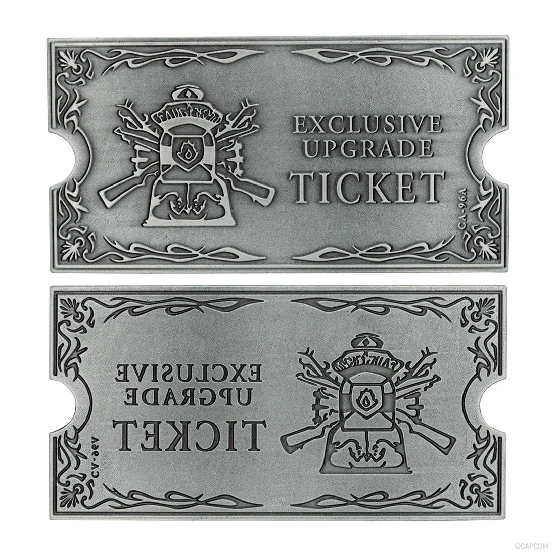 resident evil 4 metal exclusive upgrade ticket fanattik