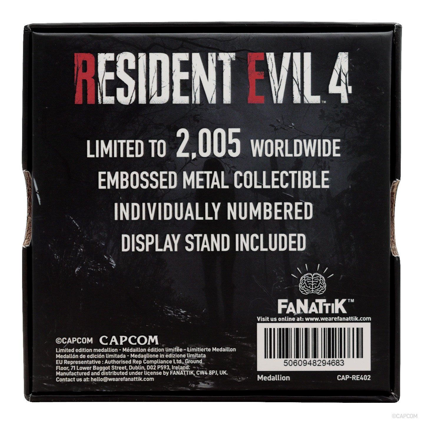 Médaillon collector Resident Evil - 4 Bitores Mendez