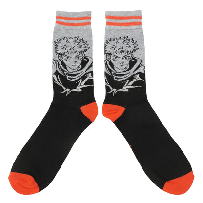 Chaussettes Jujutsu Kaisen motif personnages - lot de 5 paires