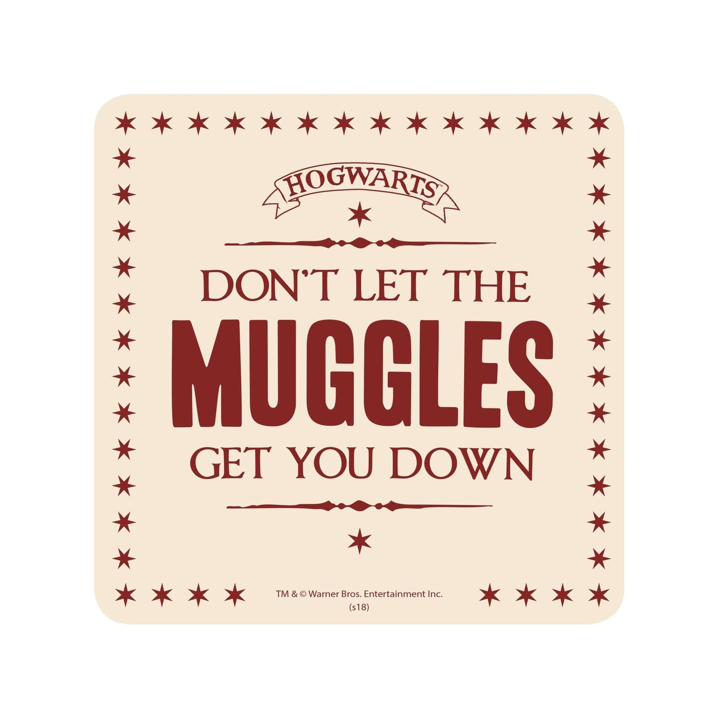 Sous-verre Harry Potter - Moldus