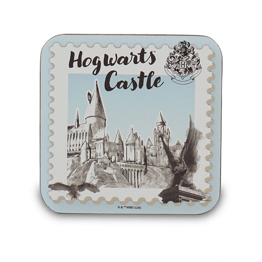 Sous-verre Harry Potter - Poudlard Castle Sketch