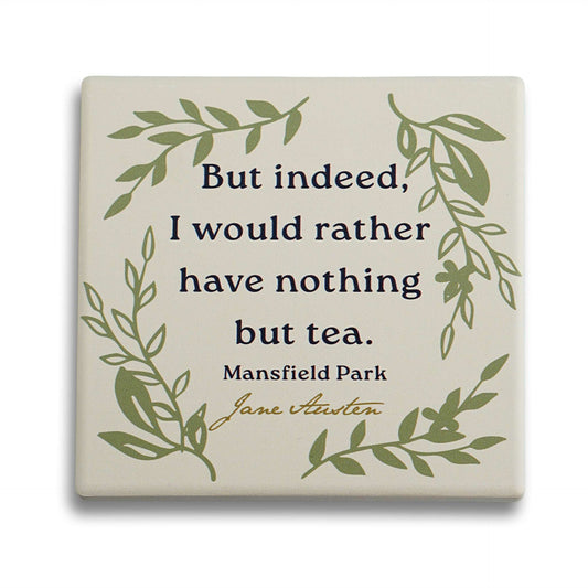 Keramikuntersetzer Jane Austen - Mansfield Park