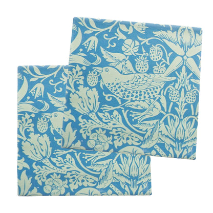 Lot de 2 sous-verres en céramique William Morris - ACS Sage