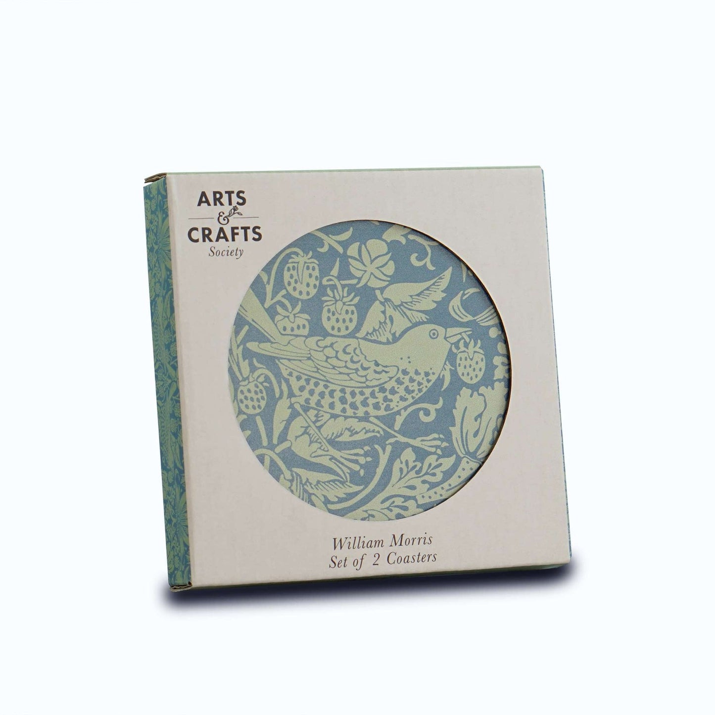 Lot de 2 sous-verres en céramique William Morris - ACS Sage