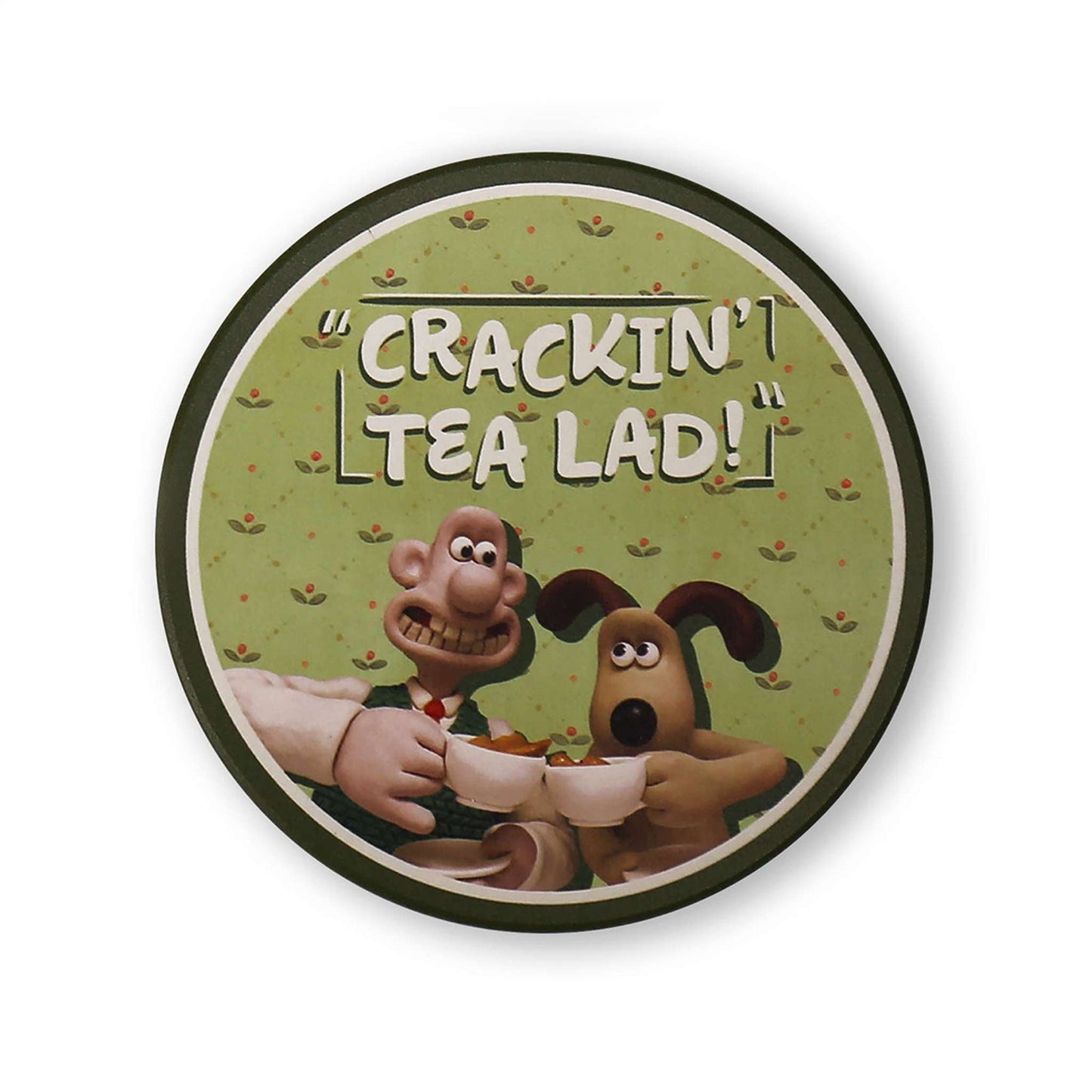 Lot de 4 sous-verres en céramique Wallace & Gromit