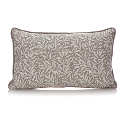 Coussin carré William Morris - ACS gris saule 30 x 50 cm