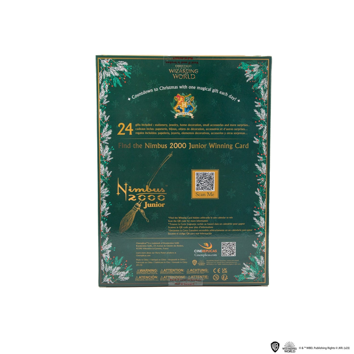 *Calendrier de l'Avent Harry Potter 2023