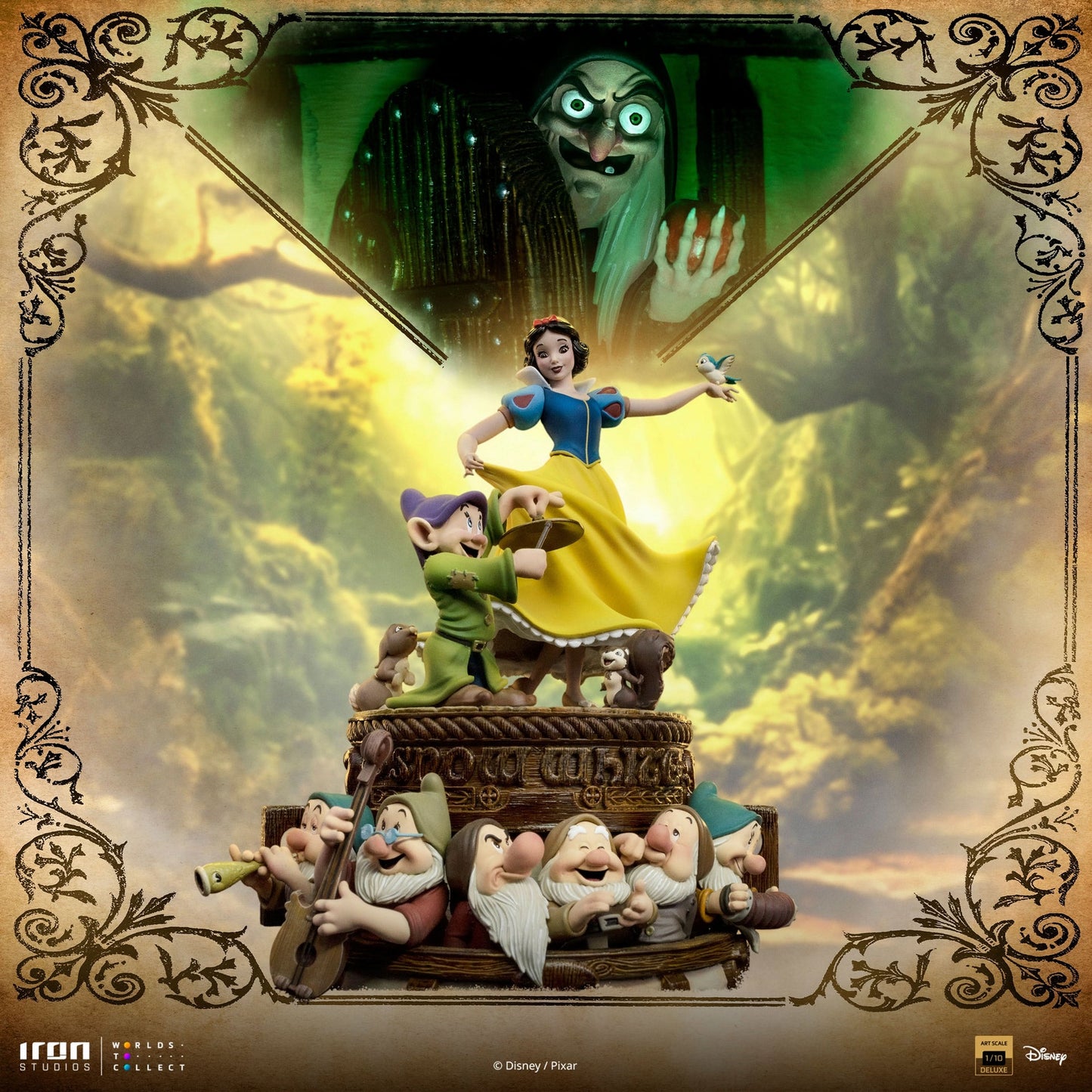 Statue Schneewittchen Deluxe - Schneewittchen und die sieben Zwerge - Art Scale 1/10 - Disney Classics