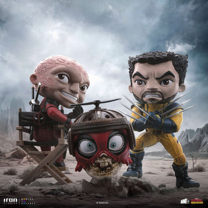 Figurine Wolverine (Unmasked) - Deadpool & Wolverine - Mini Co.