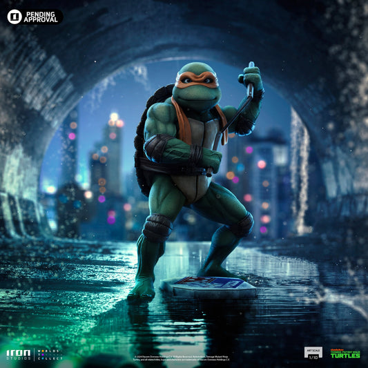 Statue Michelangelo - TMNT Film - Art Scale 1/10 - Teenage Mutant Ninja Turtles