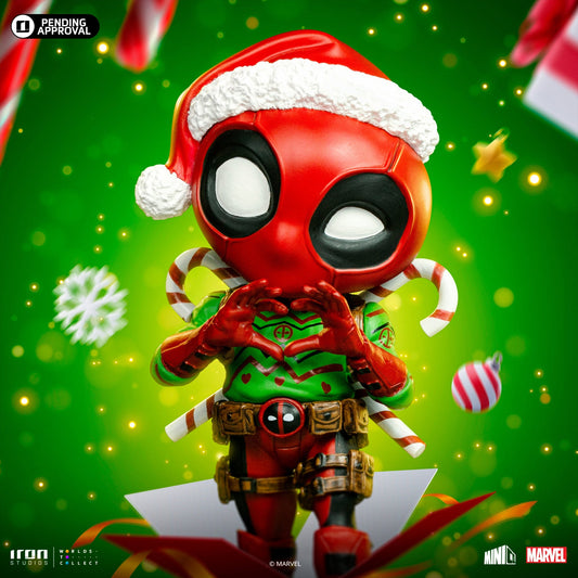 Deadpool Figur (Feiertagsversion) - Marvel Comics - Mini Co.