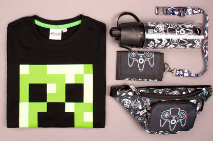 T-shirt Minecraft – Top – noir