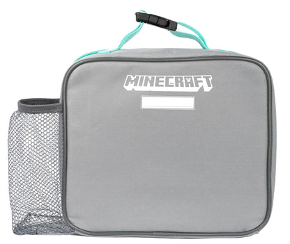 Sac repas – Minecraft with Mesh Pocket – Steve & Alex