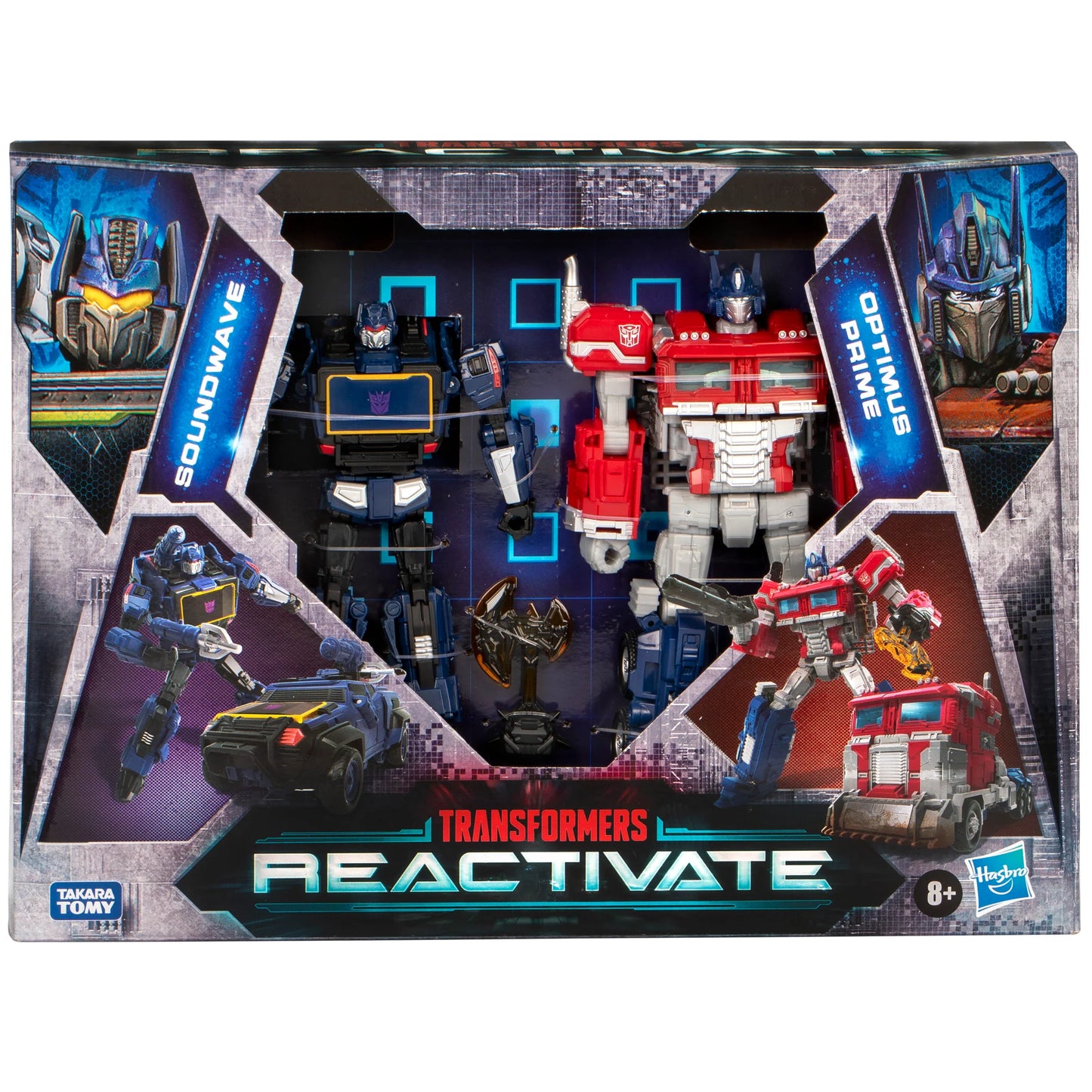 Optimus Prime et Soundwave - Transformers: Reactivate